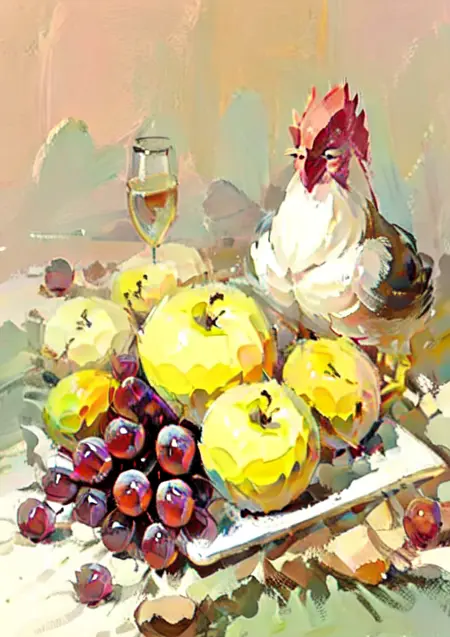 Gouache Still Life Painting Style(水粉静物画风格/联考静物色彩风格)