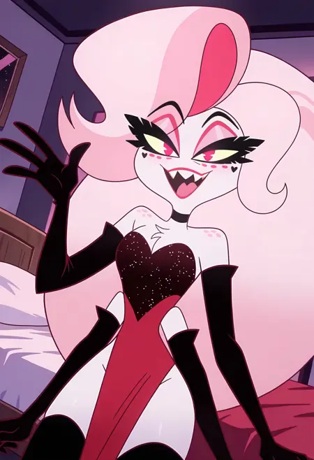 Angel Dust | Hazbin Hotel V-Pred LoRA Commission (Illustrious Edition)