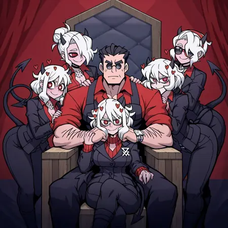 Harem/Reverse Harem IL&NoobAI | Shrekman Hentai Loras