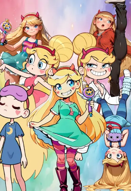 star butterfly(adult) - outfits collection Lora (blue ver)