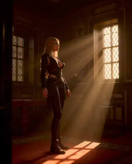 Western fantasy 3D style/Baldur's Gate style