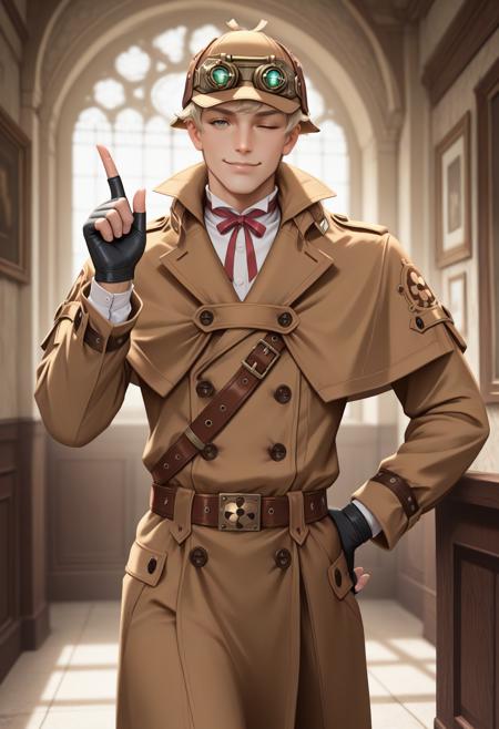 [IllustriousXL v0.1] Herlock Sholmes | The Great Ace Attorney v1.0