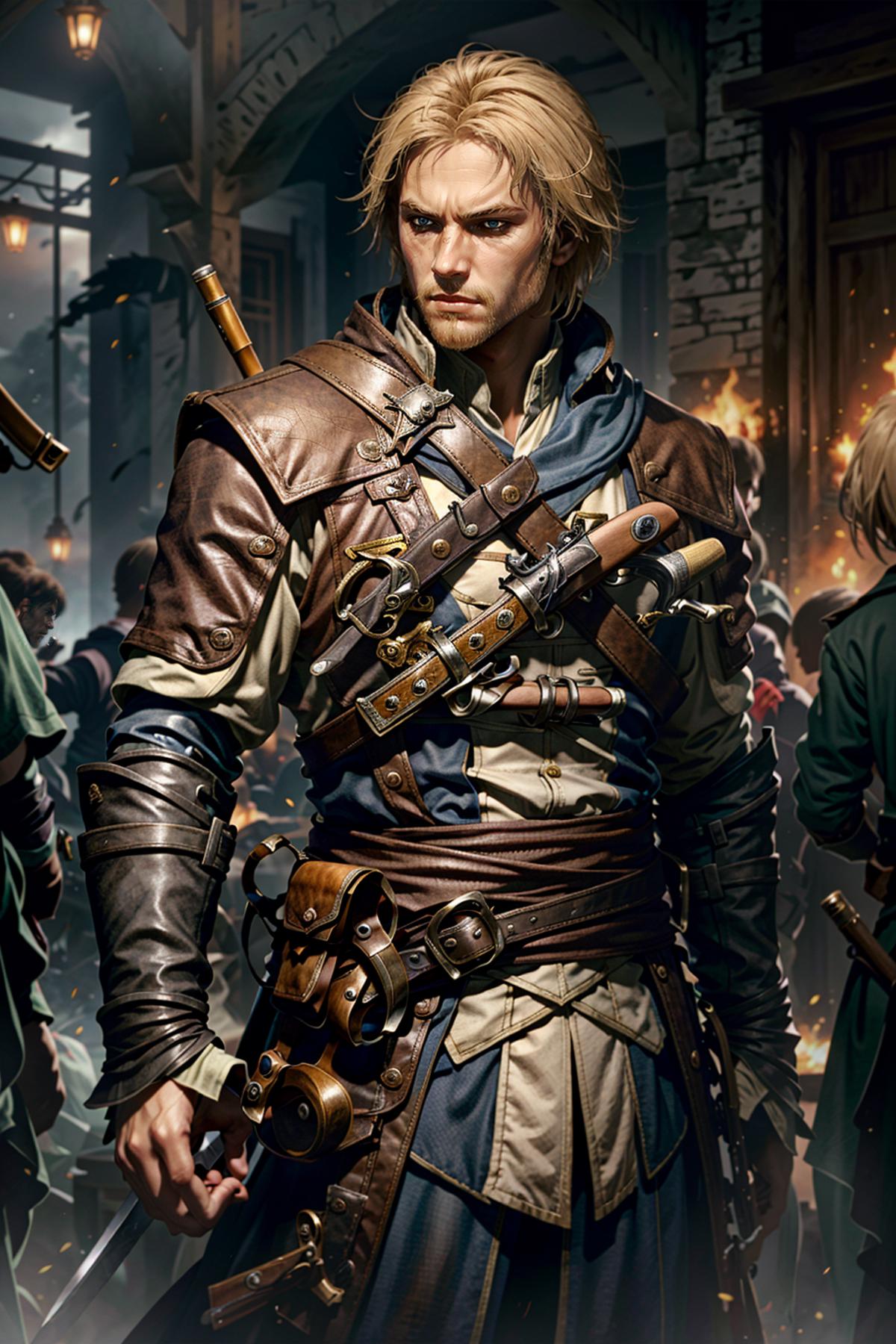 Edward Kenway from Assassin's Creed Black Flag image by BloodRedKittie