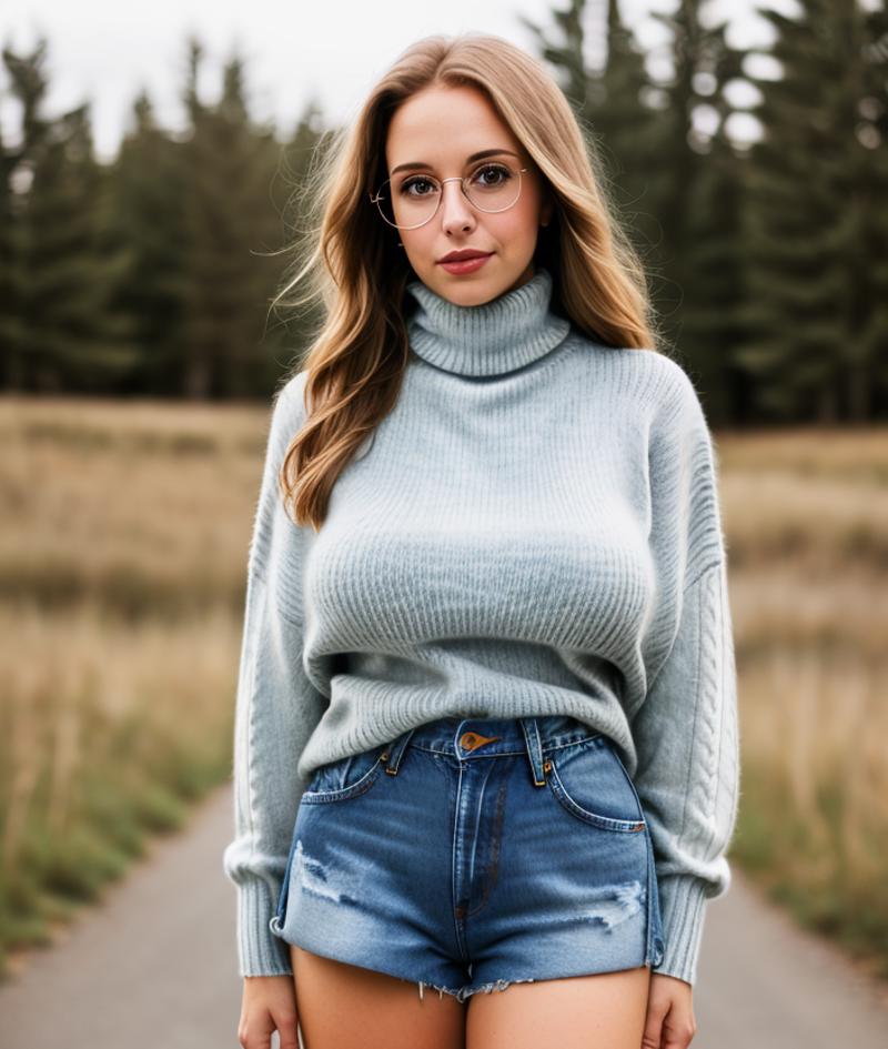 c4hg3b0l_____blurred_nature____close_portrait_photo__big_breast____classic_turtleneck_sweater_and_denim_shorts____glasses_-nipples__asiatic__asia__monochrome__deformed__bad_anatomy__dis_2950675148.png