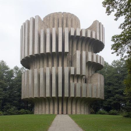 Brutalist Monument Flux V1