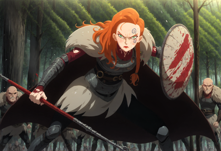 Sigrid from [Twilight of the god's][Zack Snyder artist], anime version. v2.0