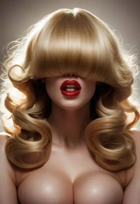 Super Hair - Futuristic Hair [PONY XL] by UOC