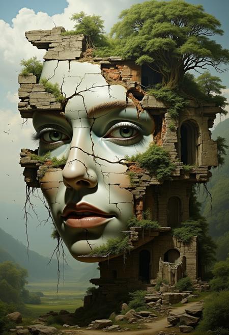 C_Surreal Fusion_Face Scene Generation v1.0