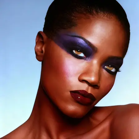 African American Woman - 46 - AI generated