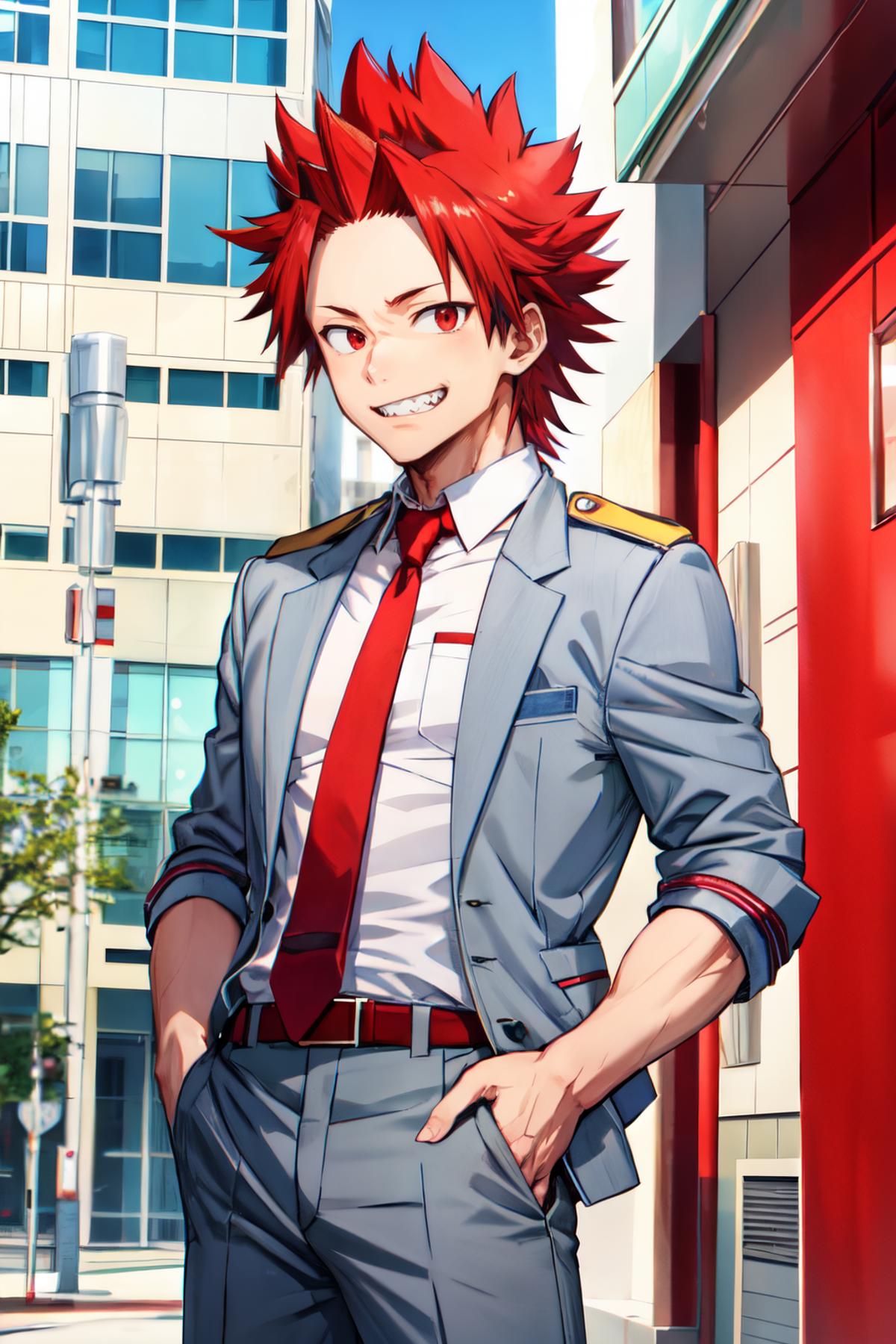 Eijiro Kirishima (My Hero Academia) | Goofy Ai image by Goofy_Ai