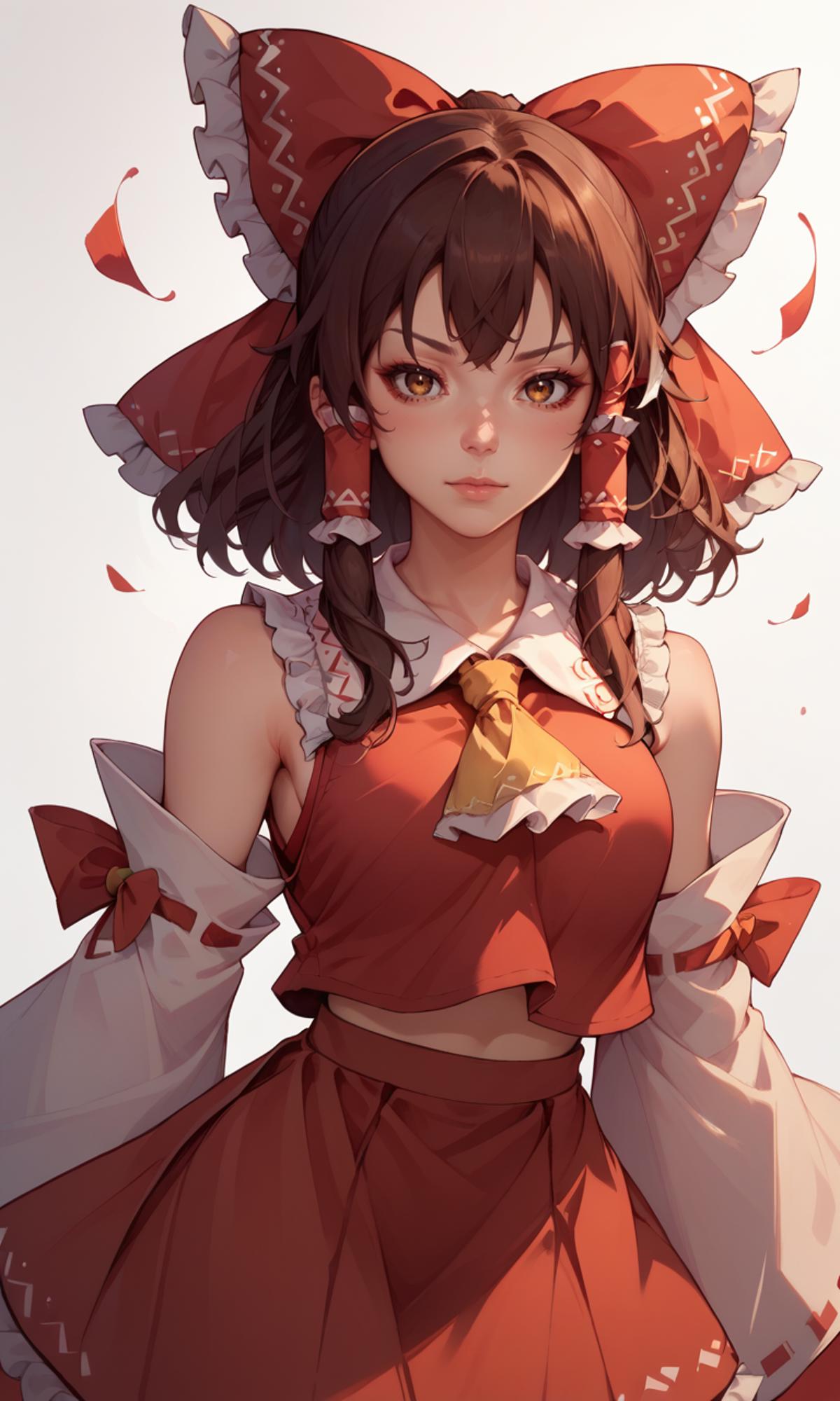 夢麗様 告知「東方Project」博麗霊夢 キャストドール