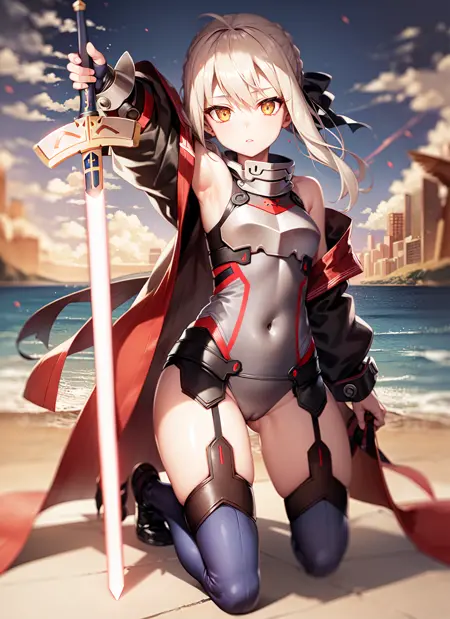 Mysterious Heroine X Alter 4 Outfits 谜之女主角X Alter 4套外观 (Fate Grand Order)