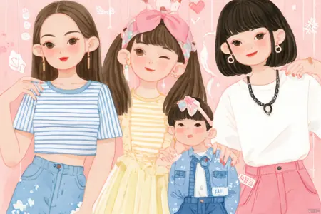 kolors-Children's picture book style Lora