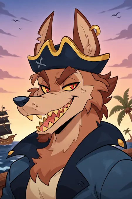 Skurv the Coyote ( Indigo Park ) // [ Illustrious ]