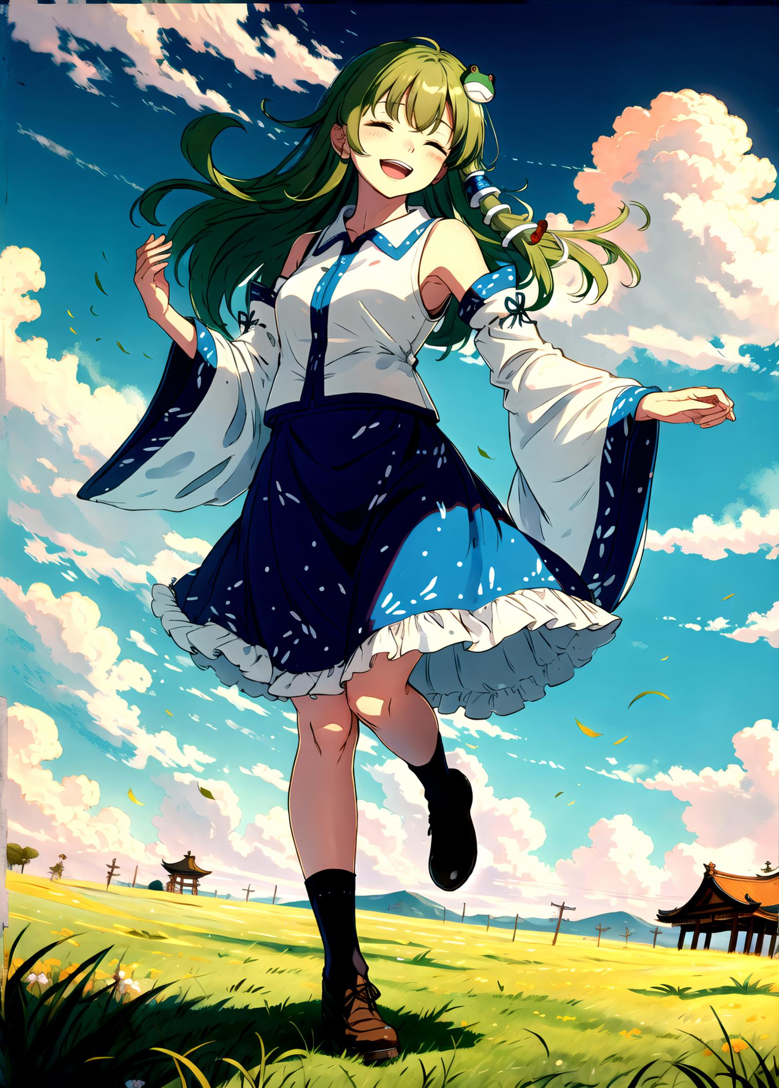 Sanae Kochiya | Touhou image by dizzyspin