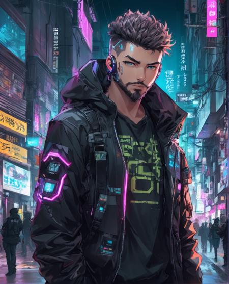 Lah] Cyberpunk | SDXL - v1.0 | Stable Diffusion LoRA | Civitai