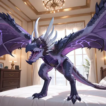 Raszageth (Warcraft) [PonyXL/Illustrious]