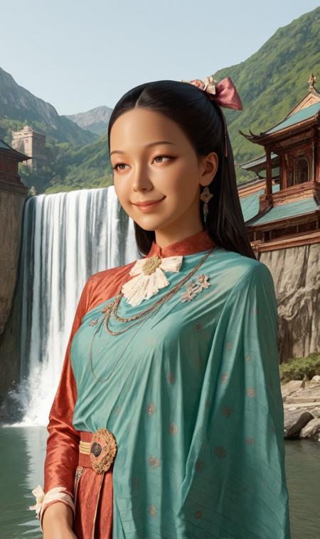 ChongKraben Sabai (Thai Clothes) โจงกระเบนสะไบ illustrious v1.0