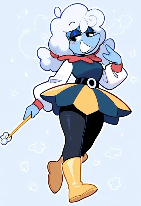 Elnina // Deltarune - Illustrious