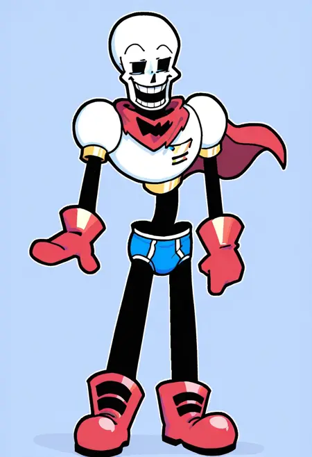 Papyrus (Undertale/Friday Night Funkin/FNF J-Bug's Vs Papyrus Mod)