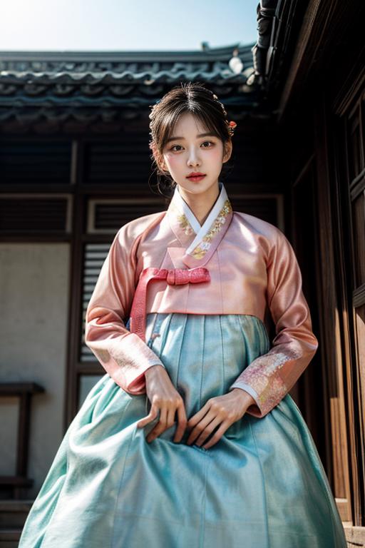 Female Noble Class Hanbok - Korea Clothes image by zillis