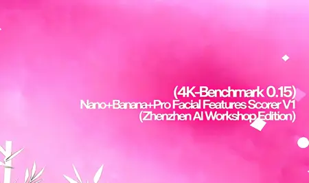 (4K-Benchmark 0.15) Nano+Banana+Pro Facial Features Scorer V1 (Zhenzhen AI Workshop Edition)