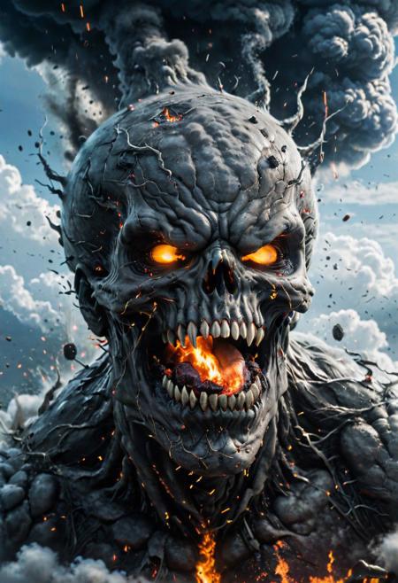 According to the rules, in such cases, it was supposed to become a black impenetrable cloud, fill the entire space with itself, catch up with DEVIL SPAWN horror and look at him with an ominous luminous look from nowhere and from everywhere, which Bomchi immediately did.  Feeling of fear, feeling of horror,rich colors, ultra clear image, more realistic, high resolution photos, 8K HD wallpapershigh quality, intricate details,  ultra detailed, ,depth of field, 8k resolution trending on Artstation Unreal Engine 5, Epic,detailed background, <lora:xl_more_art-full_v1:1.2>  <lora:JuggerCineXL2:0.8> , Cinematic,  <lora:EnvyActionShotXL01:0.8> action shot