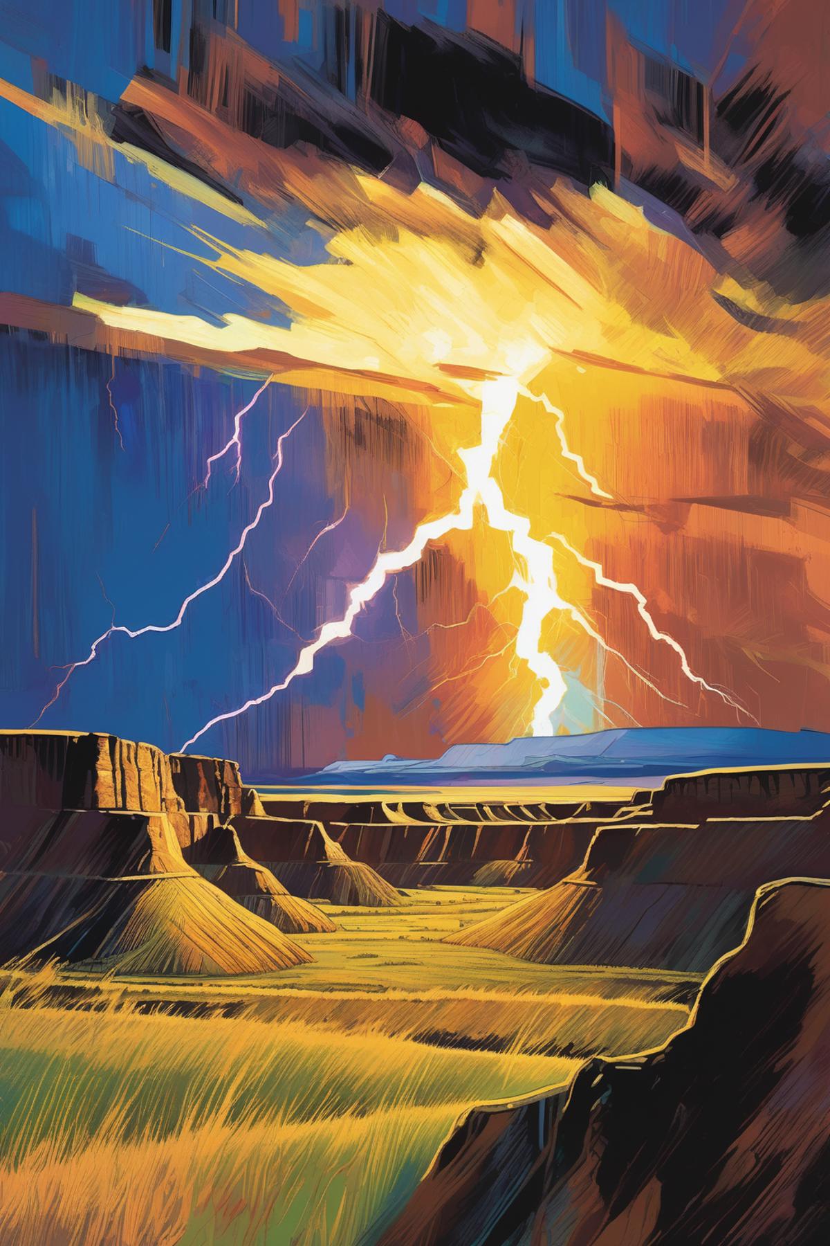 Noah Bradley Style image by Kappa_Neuro