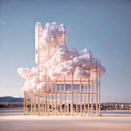 <lora:MC_20230626203721:1>,Art installation,Outdoor,dream bionic