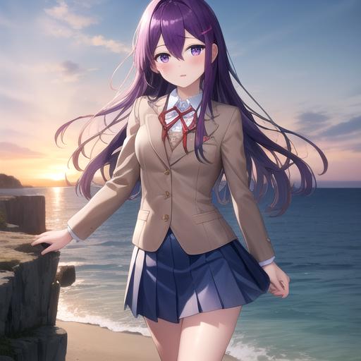 优里-心跳文学部（Yuri-Doki Doki Literature Club） image by King_Dong