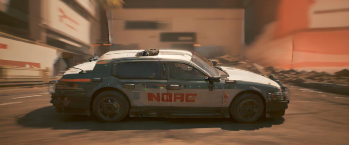 Cyberpunk 2077 Police Car (Cortes V6000 NCPD Overlord) image by ehowton