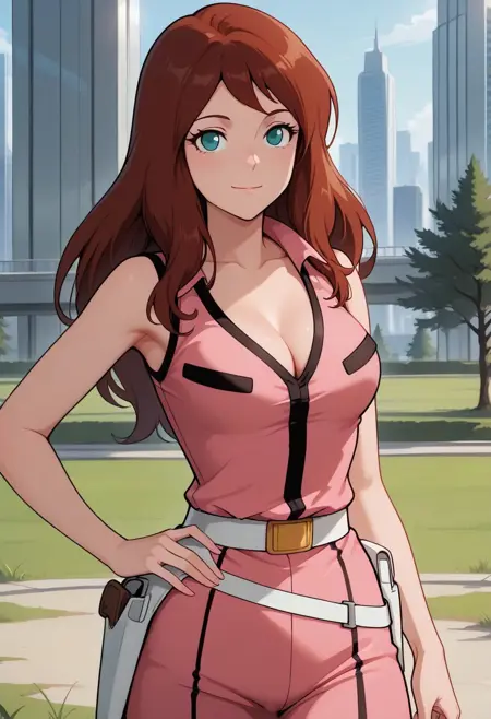 Elena Fubuki / 風吹エレナ From Techno Police 21C（テクノポリス21C）[NTR/服装編]