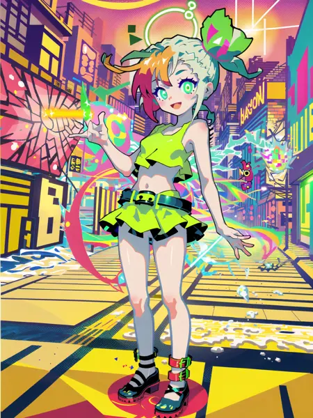 多彩色块?我也不确定是不是应该起这个名字