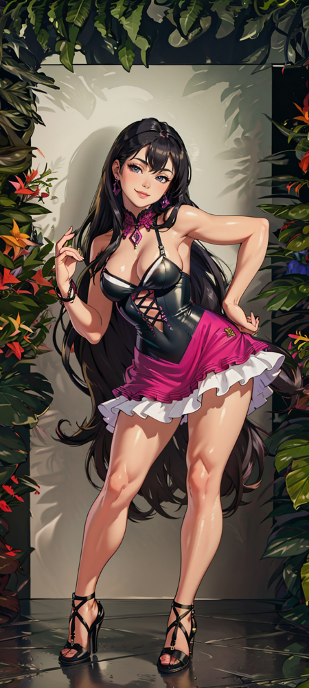 edgLRS dress wearing edgLRS check the prompt if you want the tropical decor