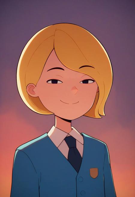 Harriet Blonde short hair