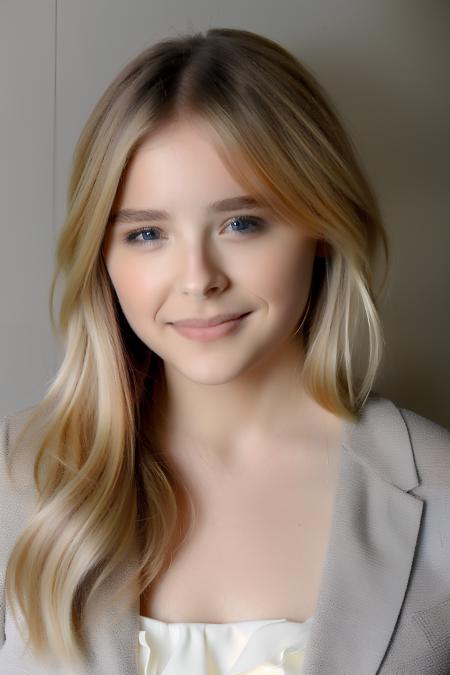 chloe grace moretz actress blonde hair blue eyes