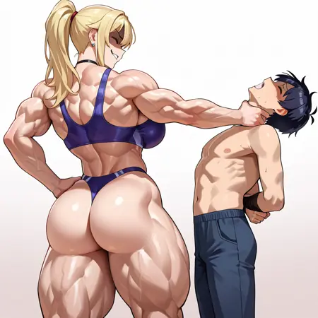 Femdom Throatlift [IL / Pony]