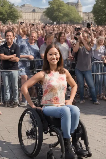 Wheelchair Users for SDXL