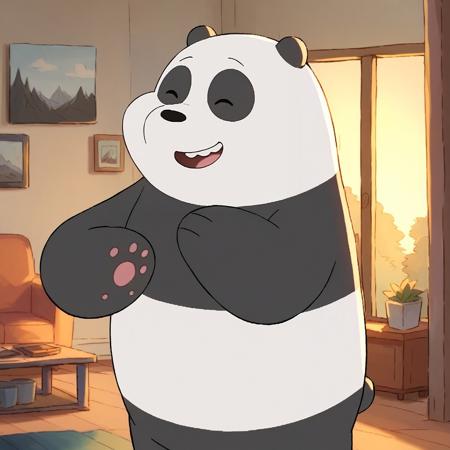 Panda Bear (We Bare Bears) Pony - V1