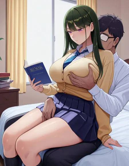 [Amagami_Honpo_(Manno)] Iribitari Gal ni Manko Tsukawasete Morau Hanashi Capitulo 1 y 2 Sin Censura Doujin Style Illustrious