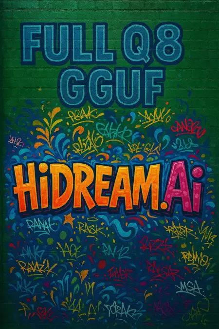 HiDream I1 FULL [GGUF+FP8+F16] with ComfyUI workflow