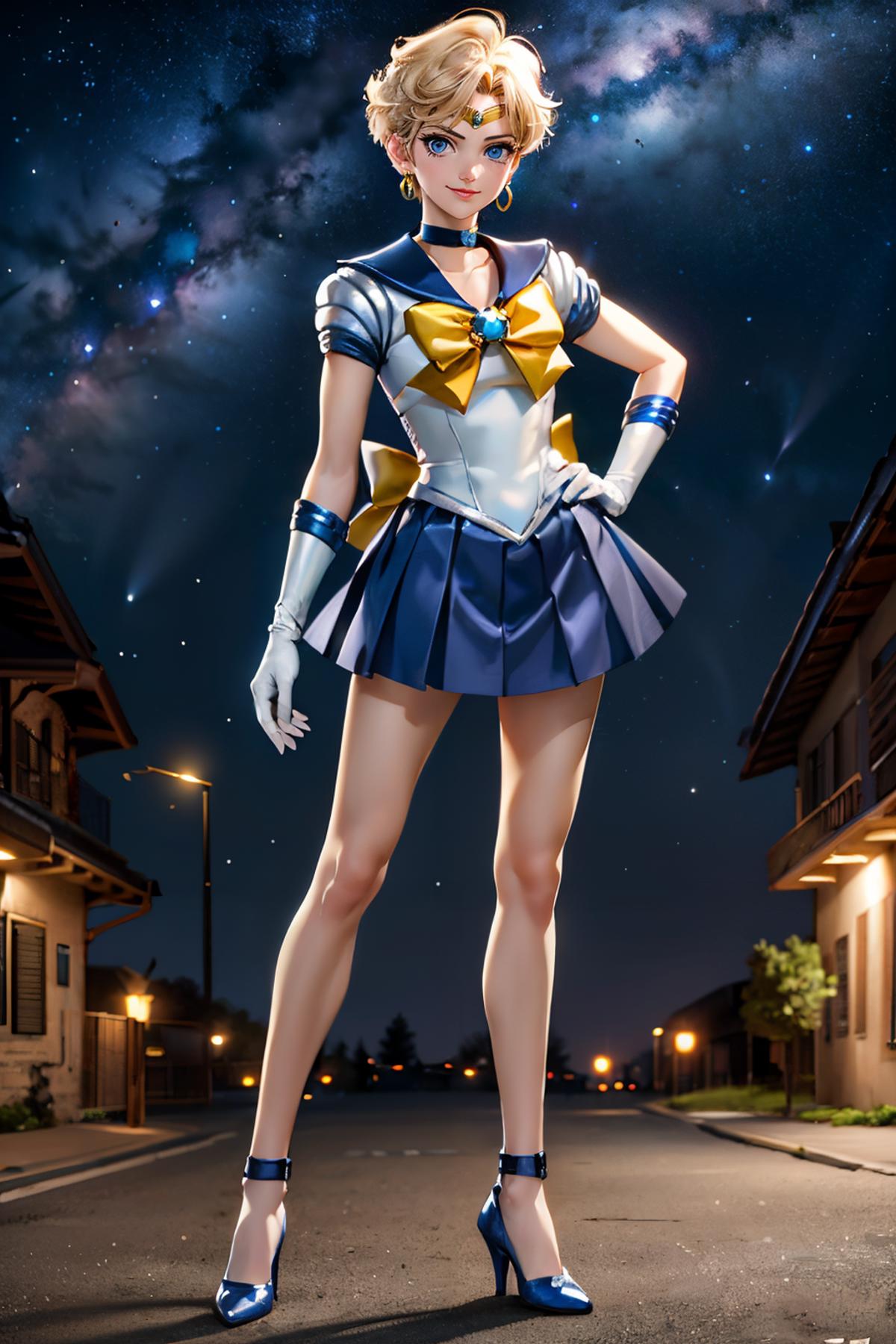 Sailor Uranus / Haruka Tenoh (Sailor Moon) - Lora image by wikkitikki