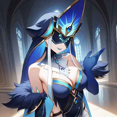 Mirror Maiden - Genshin Impact (Pony + IL)