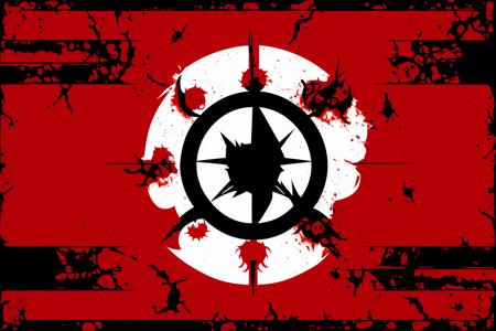 flag, no humans, flag background, izombie, apocalyptic, irradiated, dark, ominous, cinematic, apocalyptic, deadlands 5, dark, gritty, gritty,