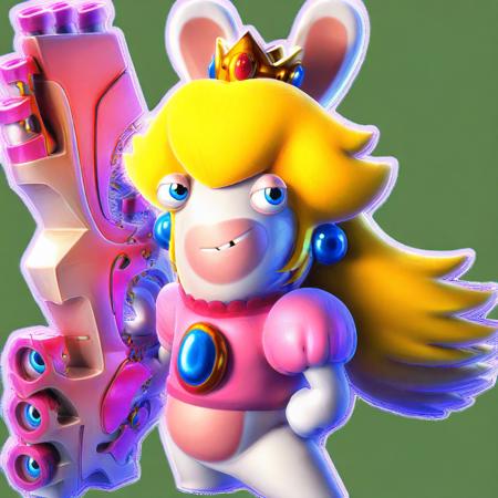 Rabbid Peach (Mario+Rabbids) V1