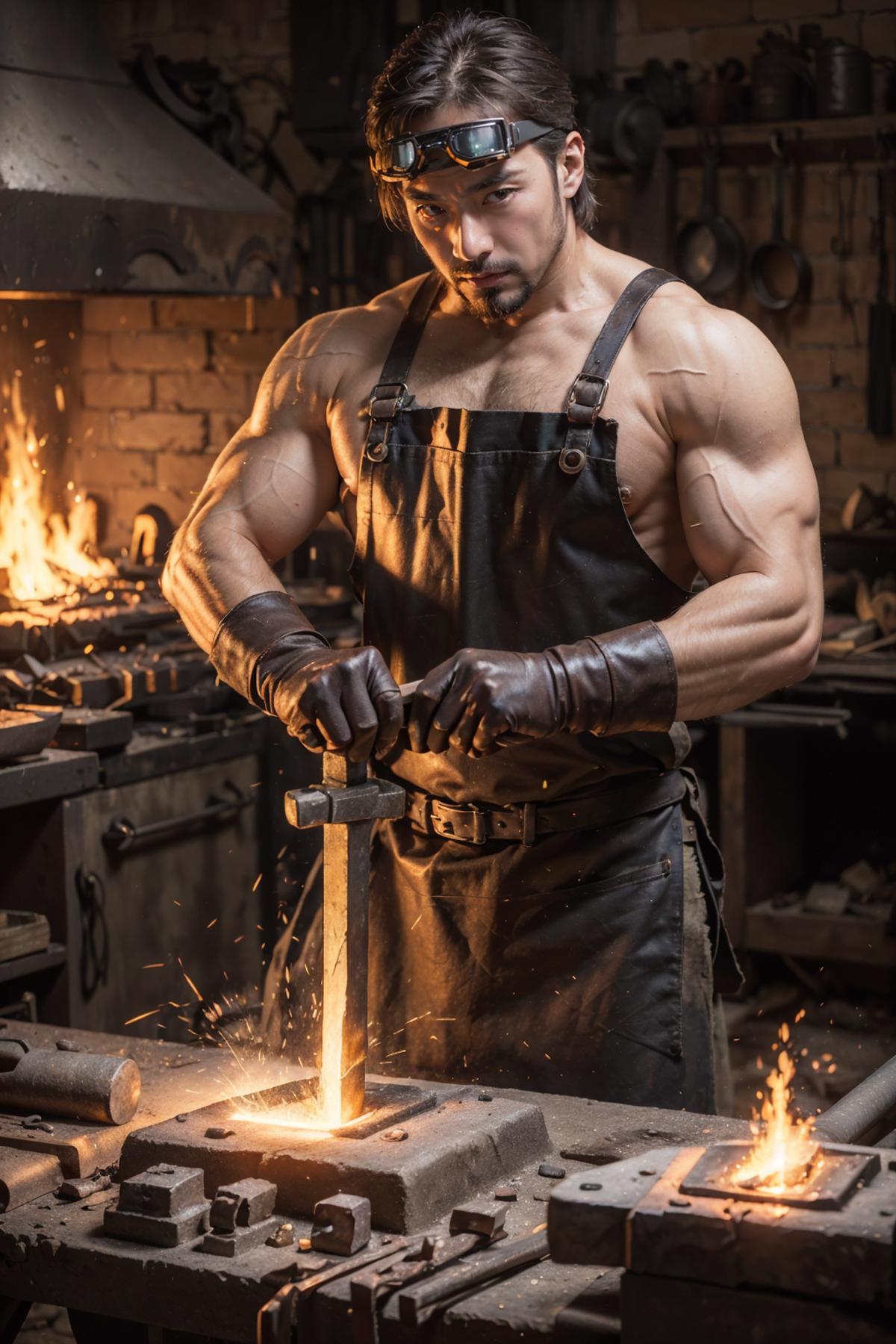 Sexy Blacksmith image by DABULIUz