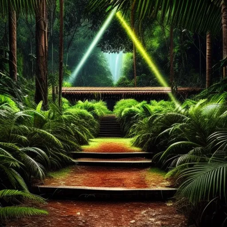 cinematic scenery jungle, insane coherence , high quality, insanely detailed, insanely intricate,<lora:add_detail:1.2> <lora:add_saturation:0.8>