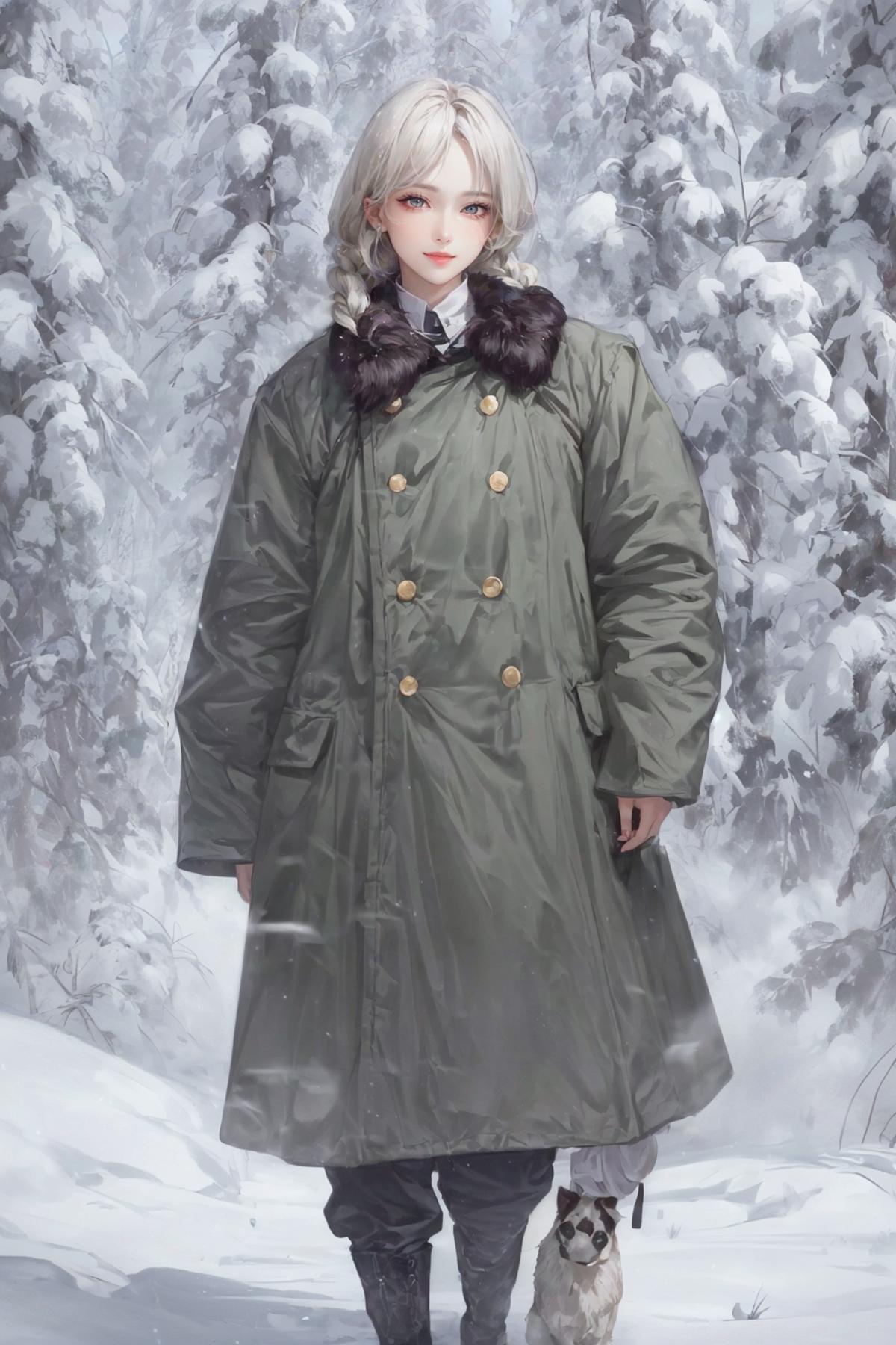 军大衣，military coat image by yoyochen2023