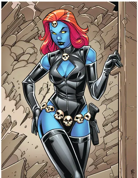 Marvel Character Series 0001 - Mystique