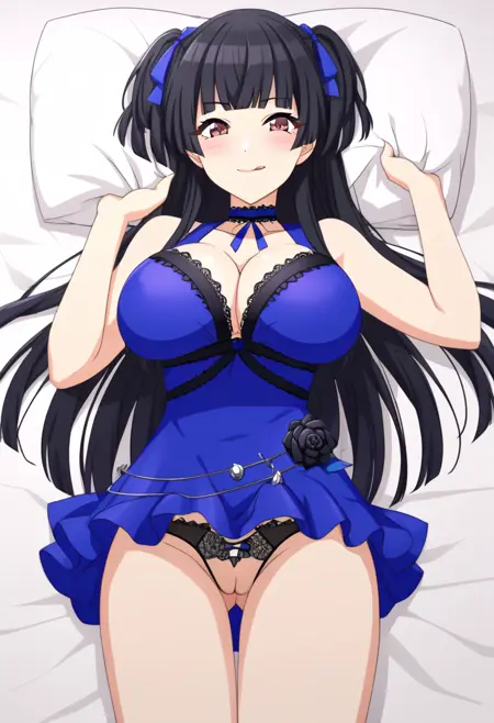 tifa_lockhart_(refined_dress) + crotchless panties [pony, ill]